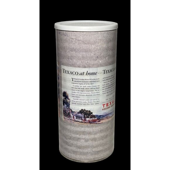 Texaco 432 Piece Puzzle In Sealed Canister The Saturday Evening Post Advertising - Picture 3 of 6